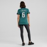 DeVonta Smith Philadelphia Eagles Nike Damen-Team-Spieltrikot – Mitternachtsgrün