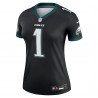 Jalen verletzt Philadelphia Eagles Nike Damen Alternate Legend Player Performance Top – Schwarz