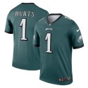 Jalen verletzt Philadelphia Eagles Nike Team Legend Player Performance Top – Mitternachtsgrün