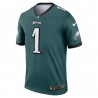 Jalen verletzt Philadelphia Eagles Nike Team Legend Player Performance Top – Mitternachtsgrün