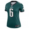 DeVonta Smith Philadelphia Eagles Nike Damen Legend Player Performance Top – Mitternachtsgrün