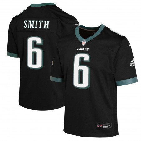 DeVonta Smith Philadelphia Eagles Nike Jugend-Spieltrikot – Schwarz