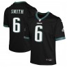 DeVonta Smith Philadelphia Eagles Nike Jugend-Spieltrikot – Schwarz