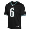 DeVonta Smith Philadelphia Eagles Nike Jugend-Spieltrikot – Schwarz