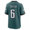 DeVonta Smith Philadelphia Eagles Nike Team Game-Trikot – Mitternachtsgrün