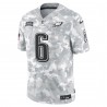 DeVonta Smith Philadelphia Eagles Nike 2024 Salute to Service Limited Trikot – Arctic Camo