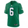 DeVonta Smith Philadelphia Eagles Nike Alternate Game Player-Trikot – Kelly Green