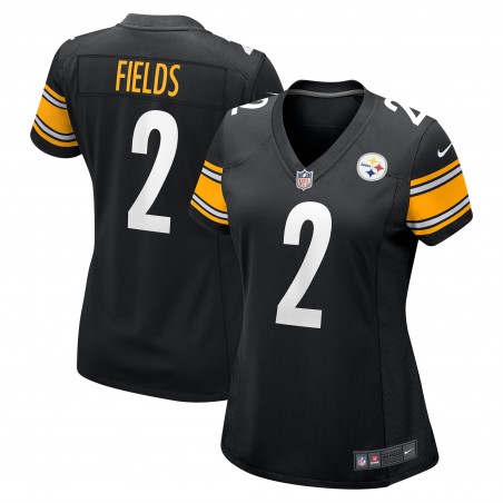 Justin Fields Pittsburgh Steelers Nike Game Player-Trikot für Damen – Schwarz