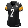 Justin Fields Pittsburgh Steelers Nike Game Player-Trikot für Damen – Schwarz