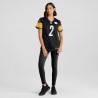 Justin Fields Pittsburgh Steelers Nike Game Player-Trikot für Damen – Schwarz