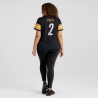 Justin Fields Pittsburgh Steelers Nike Game Player-Trikot für Damen – Schwarz