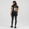 T.J. Watt Pittsburgh Steelers Nike Damen-Spieltrikot – Schwarz