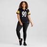 T.J. Watt Pittsburgh Steelers Nike Damen-Spieltrikot – Schwarz