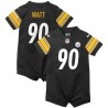 T.J. Watt Pittsburgh Steelers Nike Spielstrampler-Trikot für Kleinkinder – Schwarz