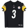 Russell Wilson Pittsburgh Steelers signiertes Fanatics-Authentisches schwarzes Nike Elite-Trikot