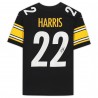 Najee Harris Pittsburgh Steelers Fanatics Authentisches signiertes Nike Limited-Trikot – Schwarz