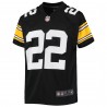 Najee Harris Pittsburgh Steelers Nike Jugend-Spieltrikot – Schwarz