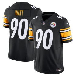 T.J. Watt Pittsburgh Steelers Nike Vapor F.U.S.E. Limitiertes Trikot – Schwarz