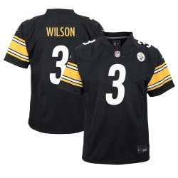 Russell Wilson Pittsburgh Steelers Nike Jugend-Teamspieler-Spieltrikot – Schwarz