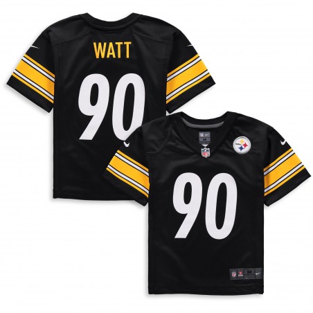 T.J. Watt Pittsburgh Steelers Nike Vorschul-Spieltrikot – Schwarz