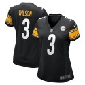 Russell Wilson Pittsburgh Steelers Nike Damen-Spieltrikot – Schwarz