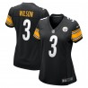 Russell Wilson Pittsburgh Steelers Nike Damen-Spieltrikot – Schwarz