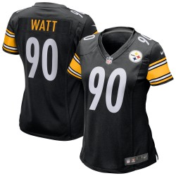 T.J. Watt Pittsburgh Steelers Nike Damen-Spieltrikot – Schwarz