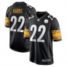 Najee Harris Pittsburgh Steelers Nike Spieltrikot – Schwarz