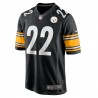 Najee Harris Pittsburgh Steelers Nike Jugend-Spieltrikot – Schwarz