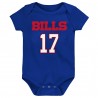 Josh Allen Buffalo Bills Baby-Mainliner-Body mit Namen und Nummer des Spielers – Royalblau