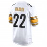 Najee Harris Pittsburgh Steelers Nike Spieltrikot – Weiß