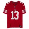 Brock Purdy San Francisco 49ers signiertes Fanatics-Authentisches Nike Scarlet Limited-Trikot