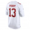 Brock Purdy San Francisco 49ers Nike Fashion Game Jersey – Tundra White