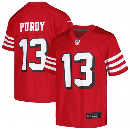 Brock Purdy San Francisco 49ers Nike Jugend-Spieltrikot – Scharlachrot