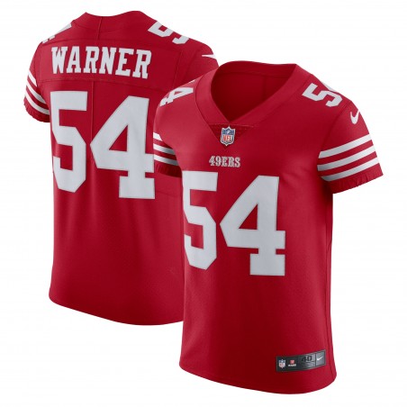 Fred Warner San Francisco 49ers Nike Vapor Elite Trikot – Scharlachrot