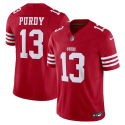 Brock Purdy San Francisco 49ers Nike Vapor F.U.S.E. Limitierter Jersey – Scharlachrot