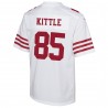 George Kittle San Francisco 49ers Nike Jugend-Spieltrikot – Weiß