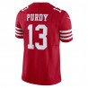 Brock Purdy San Francisco 49ers Nike Vapor F.U.S.E. Limitierter Jersey – Scharlachrot