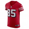 George Kittle San Francisco 49ers Nike Alternate Vapor Elite Trikot – Scharlachrot