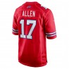 Josh Allen Buffalo Bills Nike Alternative Game-Trikot – Rot