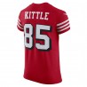 George Kittle San Francisco 49ers Nike Alternate Vapor Elite Trikot – Scharlachrot