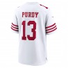 Brock Purdy San Francisco 49ers Nike Game Player-Trikot – Weiß