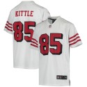 George Kittle San Francisco 49ers Nike Jugend-Spieltrikot – Weiß