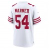 Fred Warner San Francisco 49ers Nike Spieler-Spieltrikot – Weiß