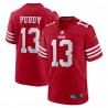 Brock Purdy San Francisco 49ers Nike Game Player-Trikot – Scharlachrot