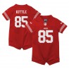 George Kittle San Francisco 49ers Nike Kleinkinder-Spieltrikot – Scharlachrot