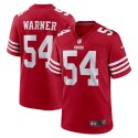 Fred Warner San Francisco 49ers Nike Spieler-Spieltrikot – Scharlachrot