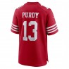 Brock Purdy San Francisco 49ers Nike Game Player-Trikot – Scharlachrot