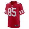 George Kittle San Francisco 49ers Nike Team Game-Trikot – Scharlachrot