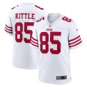 George Kittle San Francisco 49ers Nike Spieler-Spieltrikot – Weiß